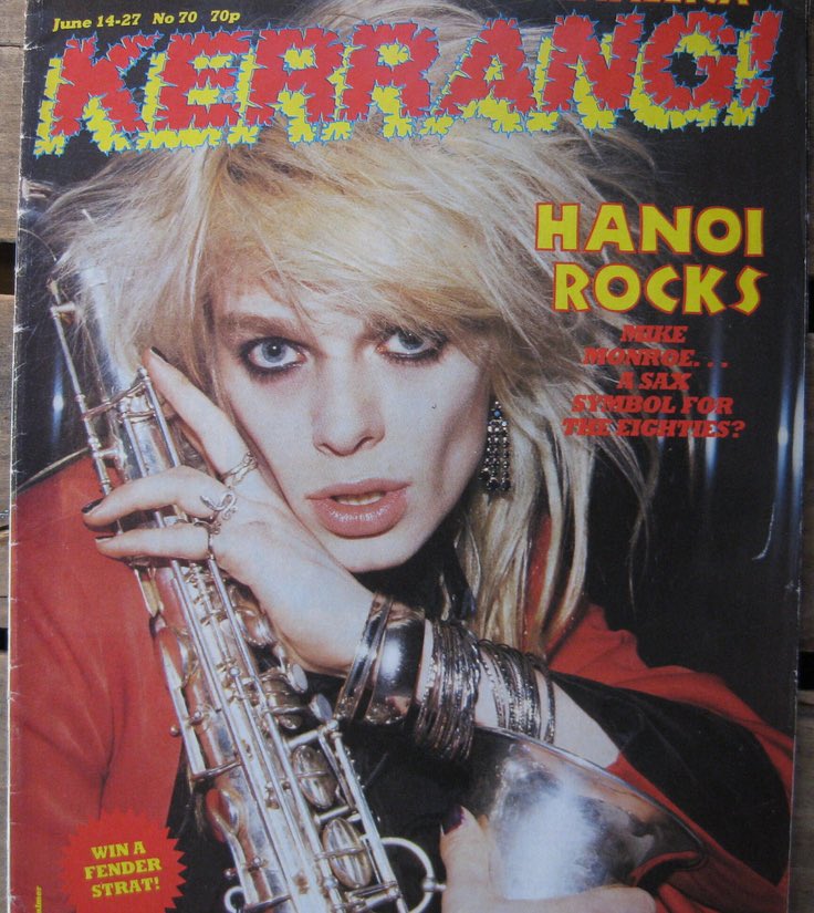 On this day in 1962, Michael Monroe is born in Helsinki, Finland.
