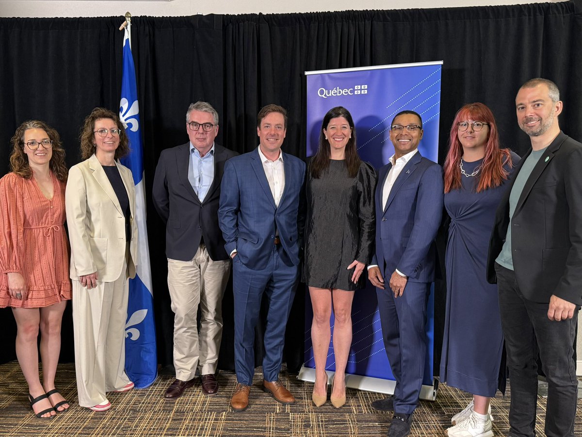 CarmantLionel's tweet photo. Avec l’Alliance de l'industrie touristique du Québec @AllianceQc, on lance un projet pilote novateur pour soutenir la lutte contre l’itinérance et favoriser l’intégration sociale et économique des personnes en situation de vulnérabilité. 🤩

Depuis la pandémie, on redouble d’efforts en itinérance : on a doublé le nombre de places en refuges, on mise sur plus de logements supervisés avec différents niveaux d’accompagnement, tout en rehaussant la prévention. 

Ce projet pilote, c’est un pas de plus pour renverser la tendance! 

Pour le communiqué 👉🏾 https://t.co/Lo6k1cEG4l

@caroaubureau

Geneviève Cantin @ge_cantin , présidente directrice générale de l’Alliance de l’industrie touristique du Québec.