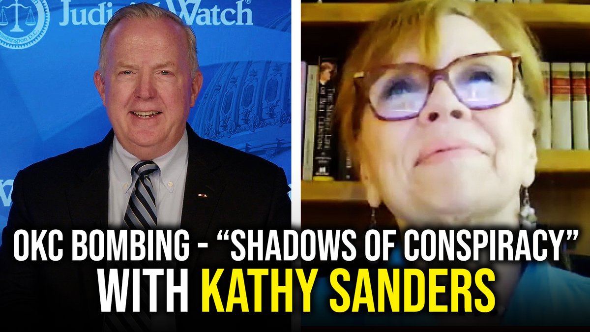 Judicial Watch ⚖️ (@judicialwatch) on Twitter photo NEW EPISODE: OKC Bombing - “Shadows of Conspiracy” w/Kathy Sanders <a href="/KathySa52879609/">Kathy Sanders</a>
Watch & Listen Below:
YouTube: youtu.be/NH59L1NZ7fw
Rumble: rumble.com/v6ux6pf-okc-bo…
Spotify: open.spotify.com/episode/16dTfo…
Apple Podcast: podcasts.apple.com/us/podcast/chr… NEW EPISODE: OKC Bombing - “Shadows of Conspiracy” w/Kathy Sanders <a href="/KathySa52879609/">Kathy Sanders</a>
Watch & Listen Below:
YouTube: youtu.be/NH59L1NZ7fw
Rumble: rumble.com/v6ux6pf-okc-bo…
Spotify: open.spotify.com/episode/16dTfo…
Apple Podcast: podcasts.apple.com/us/podcast/chr…