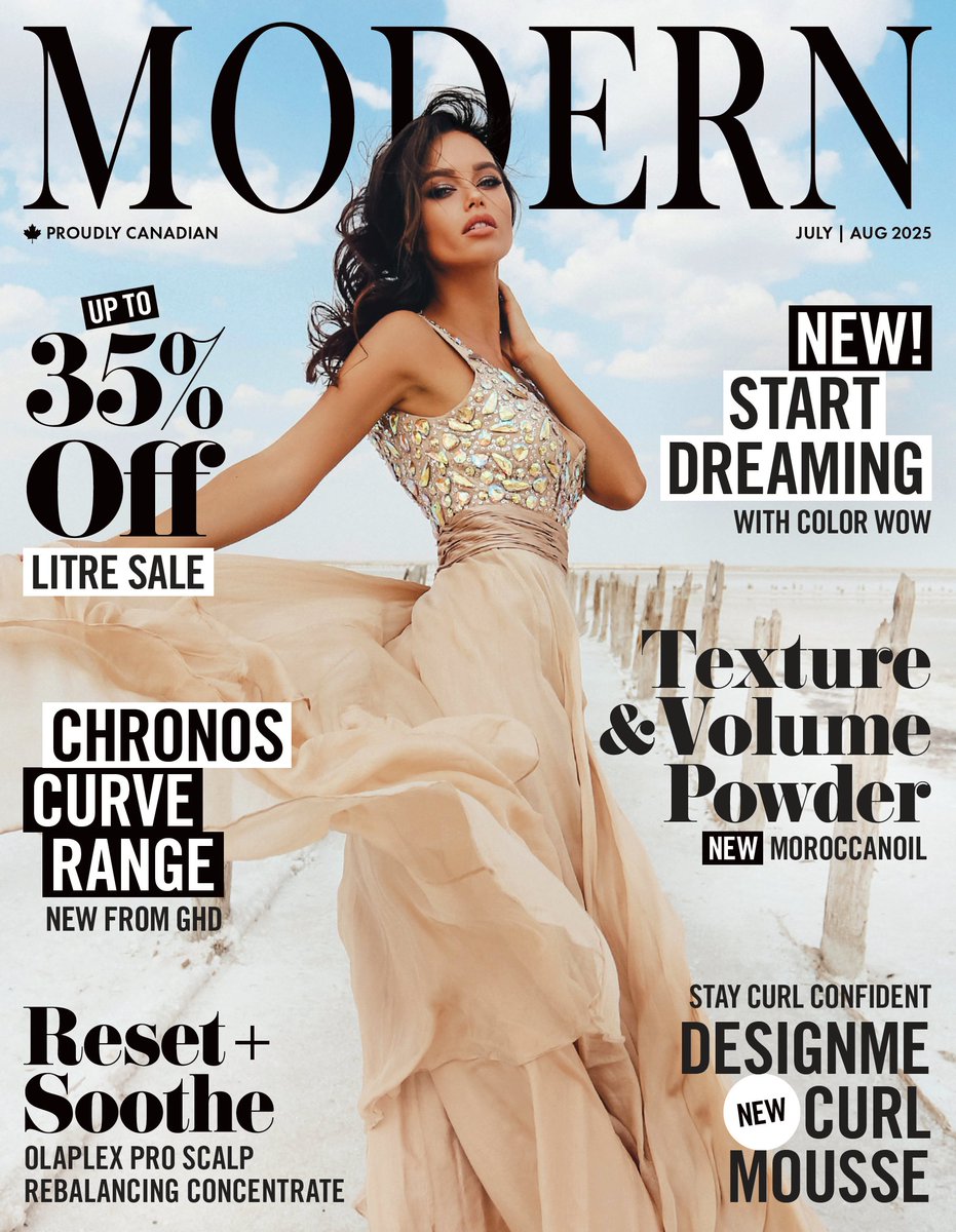 Dive into summer with our new July/August catalogue featuring hot deals, new products &amp; our bi-annual litre sale! 💦 View in-store or online at modernbeauty.com