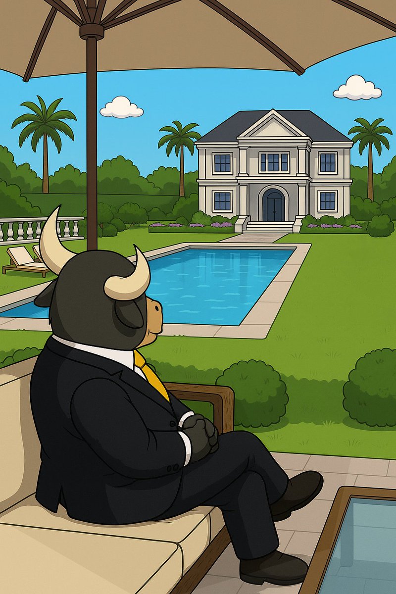 BullionairesX's tweet photo. We donโt buy fame. We earn trust. Built with patience. Grown by believers.
Join the Bullionaires Club while you can still stack up cheap! ๐ฐ
๐ https://t.co/3diEsz6Mla
#Solana #SolanaMemeCoin #Bullionaire #MemeCoins #SolanaGems https://t.co/pOU4lvm8Ub