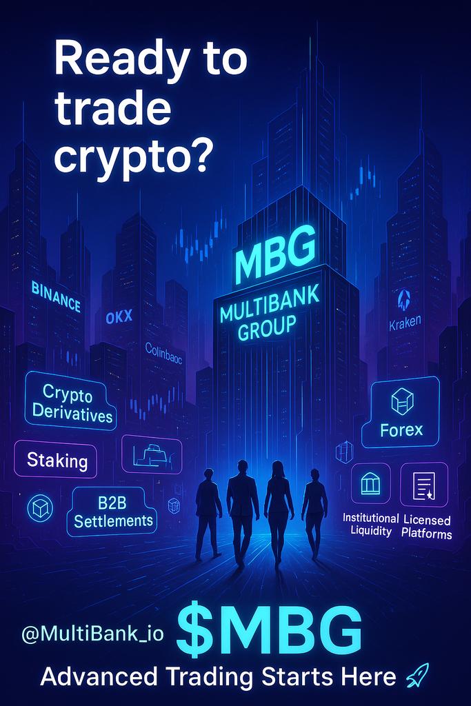 <a href="/Zak_MBG/">Zak</a> <a href="/OpenAI/">OpenAI</a> <a href="/multibank_io/">MultiBank.io</a> My Entry 
Trade smarter. Stake harder.
One ecosystem: $MBG 🔥
125x leverage. Real security. Institutional power.
@MultiBank_io is the future.
#Crypto #Web3 #MBG #Forex #Creative #Chatgpt