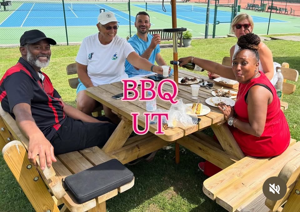Jodurie's tweet image. Fantastic Unique Tennis 🎾 summer BBQ thanks to all the parents 👏 love the atmosphere energy & fun 🤩