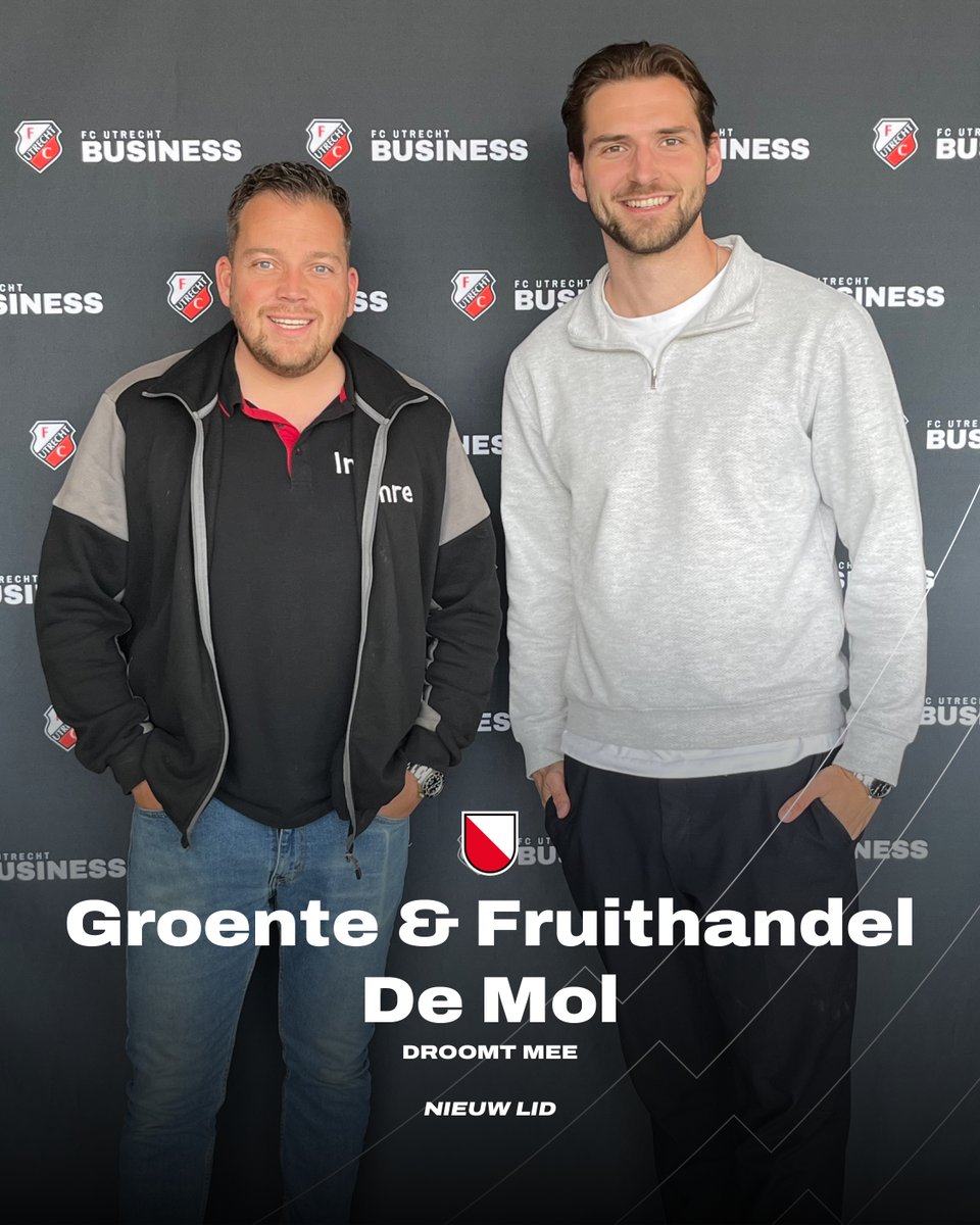 ✍️ Groente &amp; Fruithandel De Mol sluit vanaf seizoen 2025/2026 aan bij het zakelijke netwerk van FC Utrecht. Het bedrijf neemt plaats in de ’t Wed &amp; Waard.

#FCUtrecht #BusinessClub #Utrecht