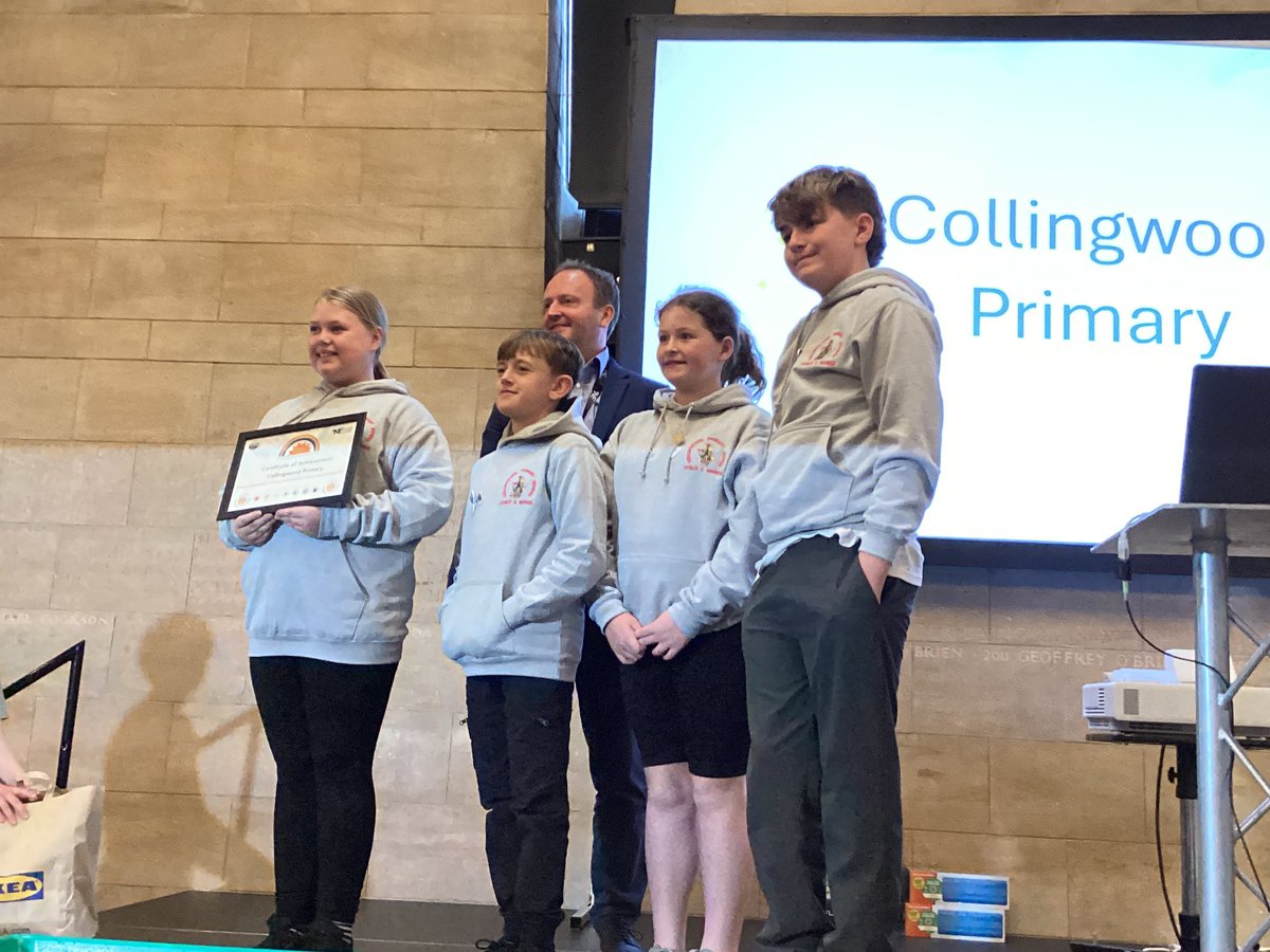 Collingwood_PS's tweet photo. We are officially a Climate Friendly School! Well done, everyone! 🌍🌳🌸🌼🌻🪻 https://t.co/4giLfMEfn8