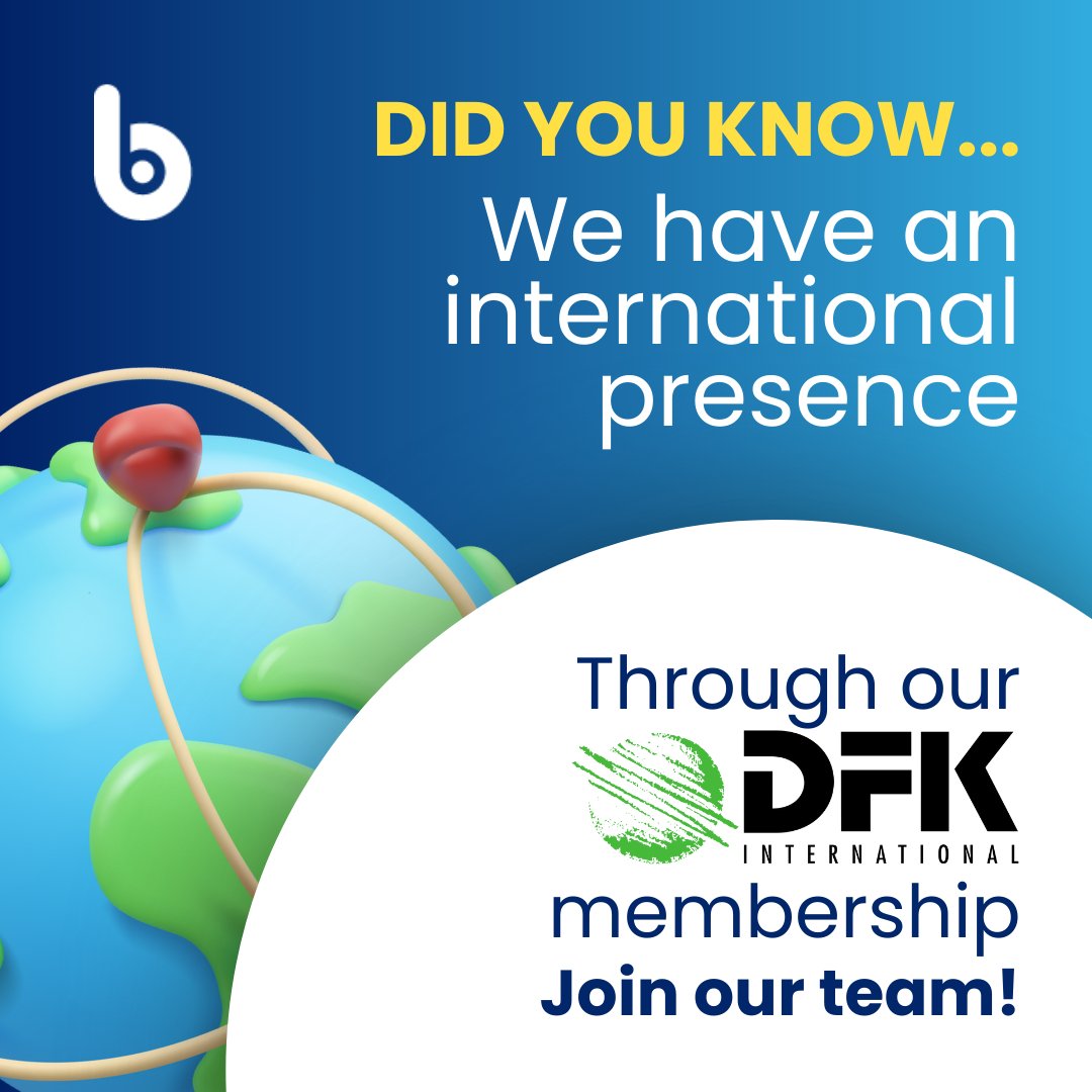 Brown Butler Chartered Accountants (@brownbutler1919) on Twitter photo Whilst we call Leeds home, as proud members of <a href="/DFK_Intl/">DFK International</a>, we have a truly international reach.
Are you ready to join our team of experts?
See our current vacancies: bit.ly/3sFiJb7
#StrengthInNumbers #TheDFKDifference Whilst we call Leeds home, as proud members of <a href="/DFK_Intl/">DFK International</a>, we have a truly international reach.
Are you ready to join our team of experts?
See our current vacancies: bit.ly/3sFiJb7
#StrengthInNumbers #TheDFKDifference