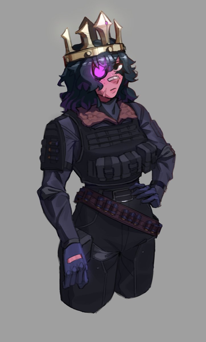 TheFakeKiyoshi's tweet image. Remade sledge queen in my style 👑🔨🔨

#decayingwinter