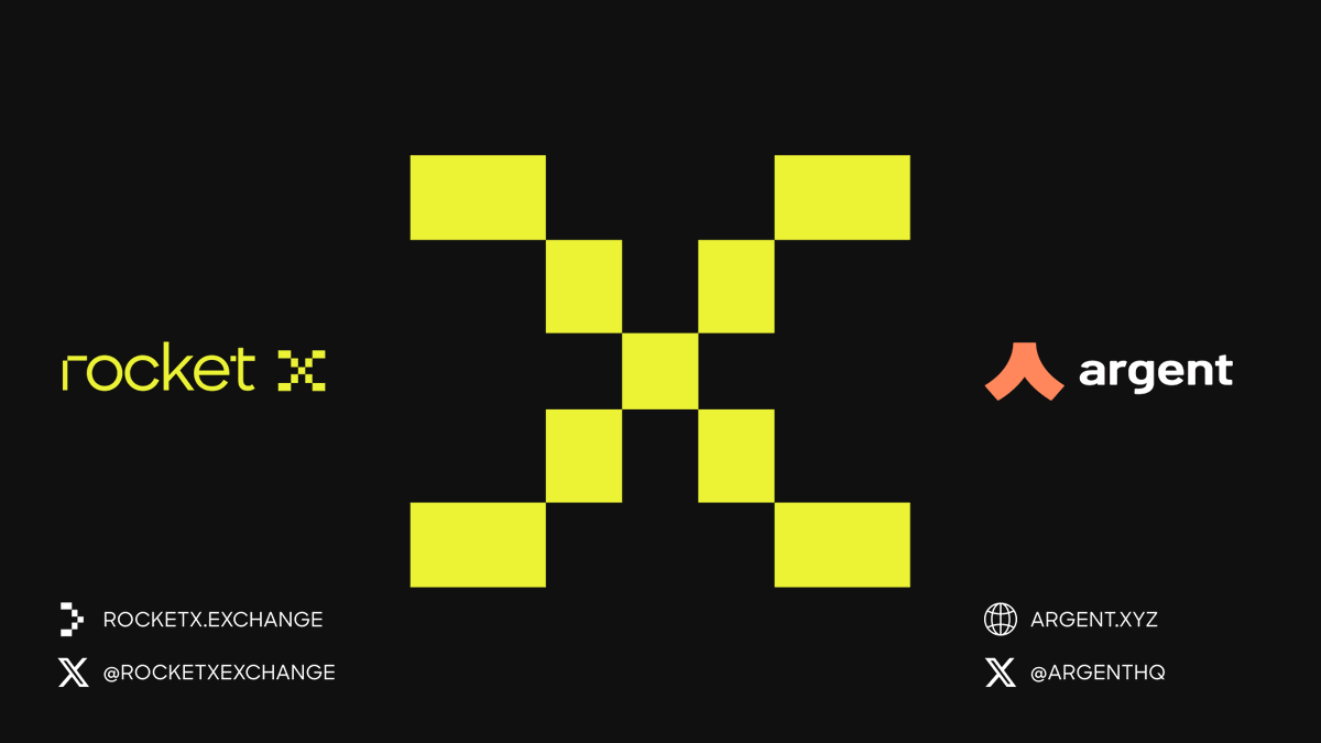 Gm RocketX fam! 🌞

We’re thrilled to announce our latest integration: Argent Wallet! 🎉 <a href="/argentHQ/">Argent</a>

- It is a non‑custodial smart contract wallet built on Starknet, offering ultra-low gas fees and seamless integrations.
- Bundle multiple on-chain actions into one multicall