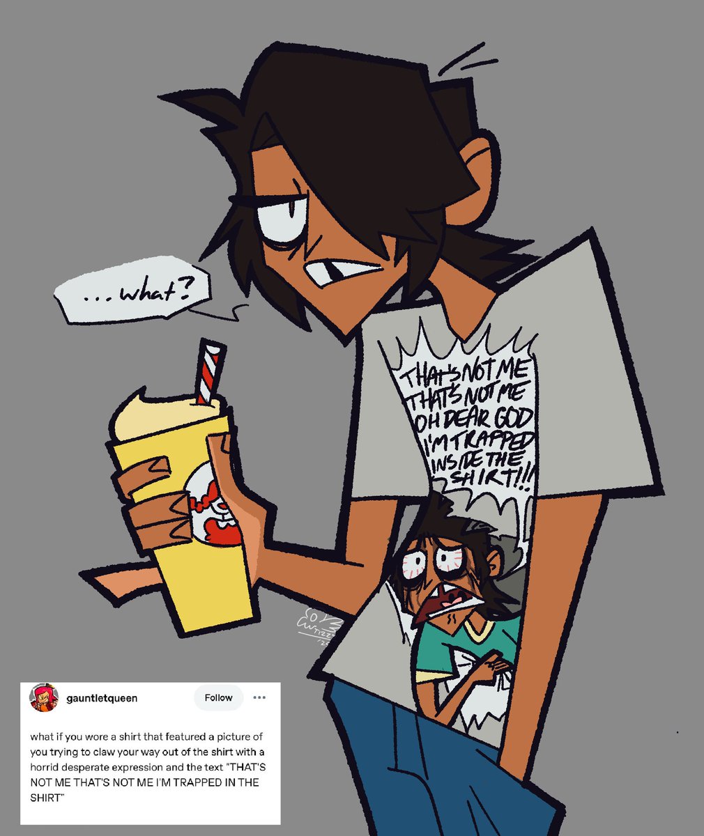 tooblindtizzy's tweet image. the malevolent one #totaldrama