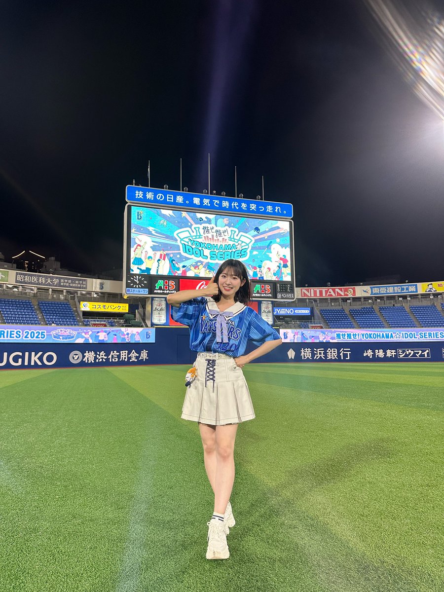 推せ推せ！YOKOHAMA☆IDOL SERIES 2025💙🫧 試合の白熱さ と 応援の一