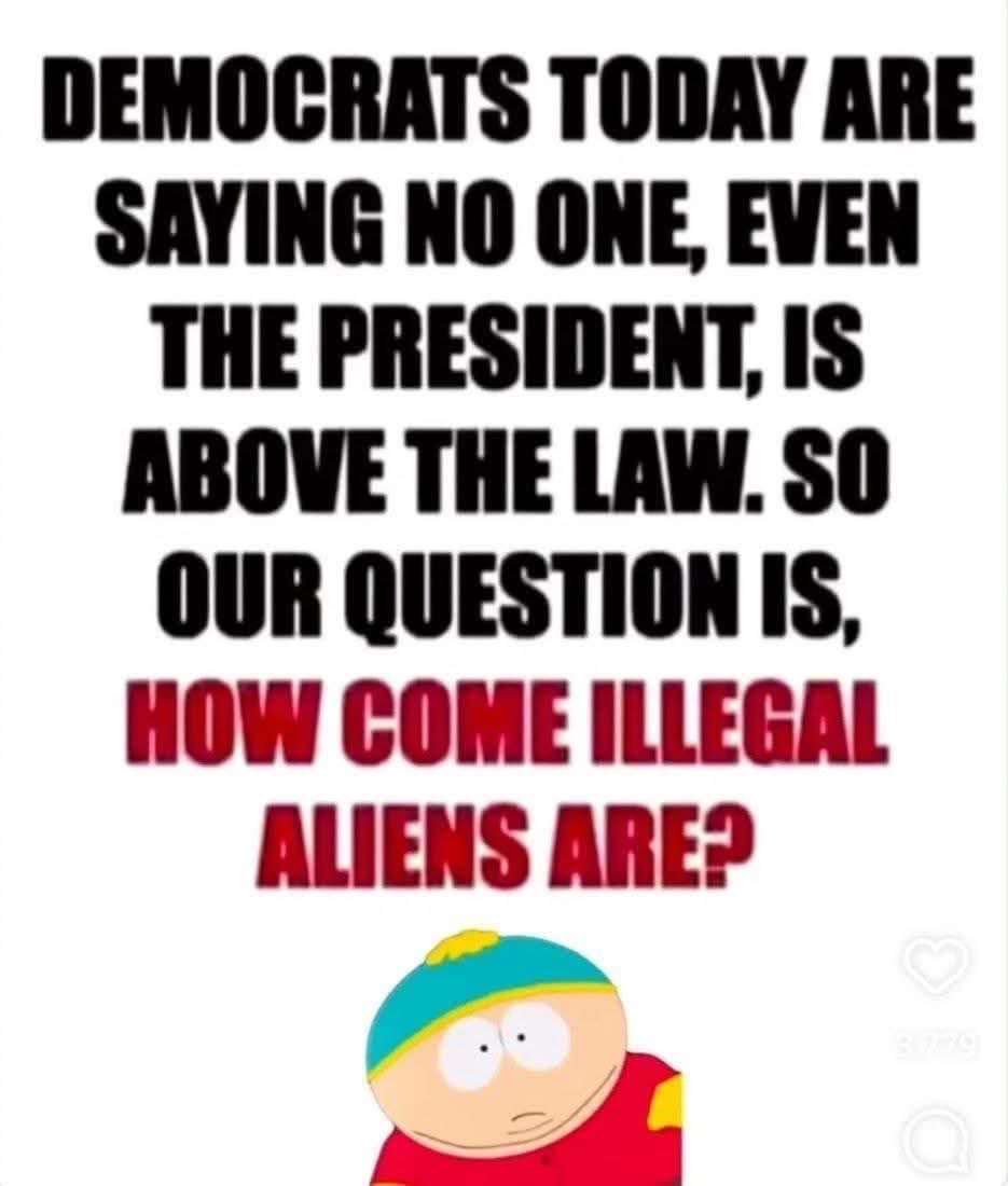 How come democrats think illegals are above the law?