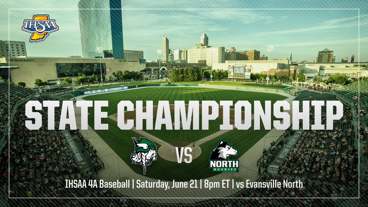 ⚾ VIKING BASEBALL competes for the IHSAA 4A State Championship this Saturday! Find all your FAN INFO here 👉 valpovikings.com/Article/69068
Let’s pack the ballpark &amp; cheer on the Vikes‼️🏆🟢⚪️
#wearevalpo