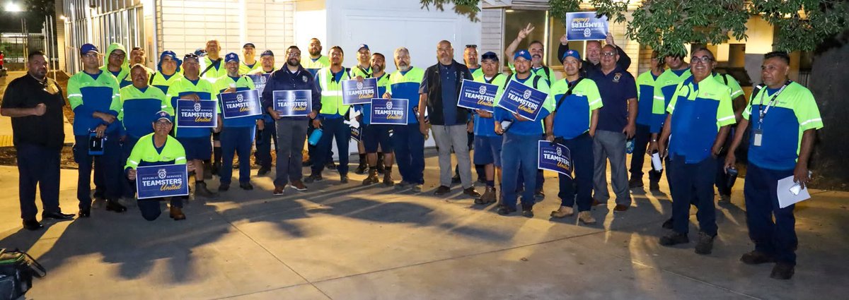🤝 From coast to coast, <a href="/RepublicService/">Republic Services</a> <a href="/Teamsters/">Teamsters</a> are facing similar fights. By standing together, we show this company that our strength is national and our power is collective.

The fight is on, and we are ready. UNITED WE STAND! 💪
#Teamsters396 #Solidarity #UnionStrong