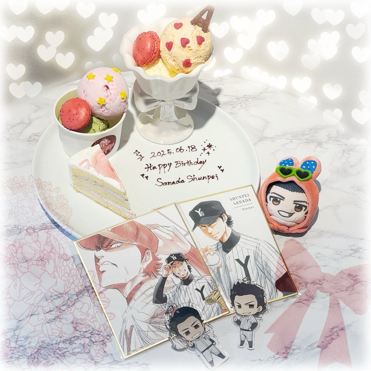 ダイヤのA 原画展 沢村栄純 ランダムカードコレクション 箔押し ダイヤ