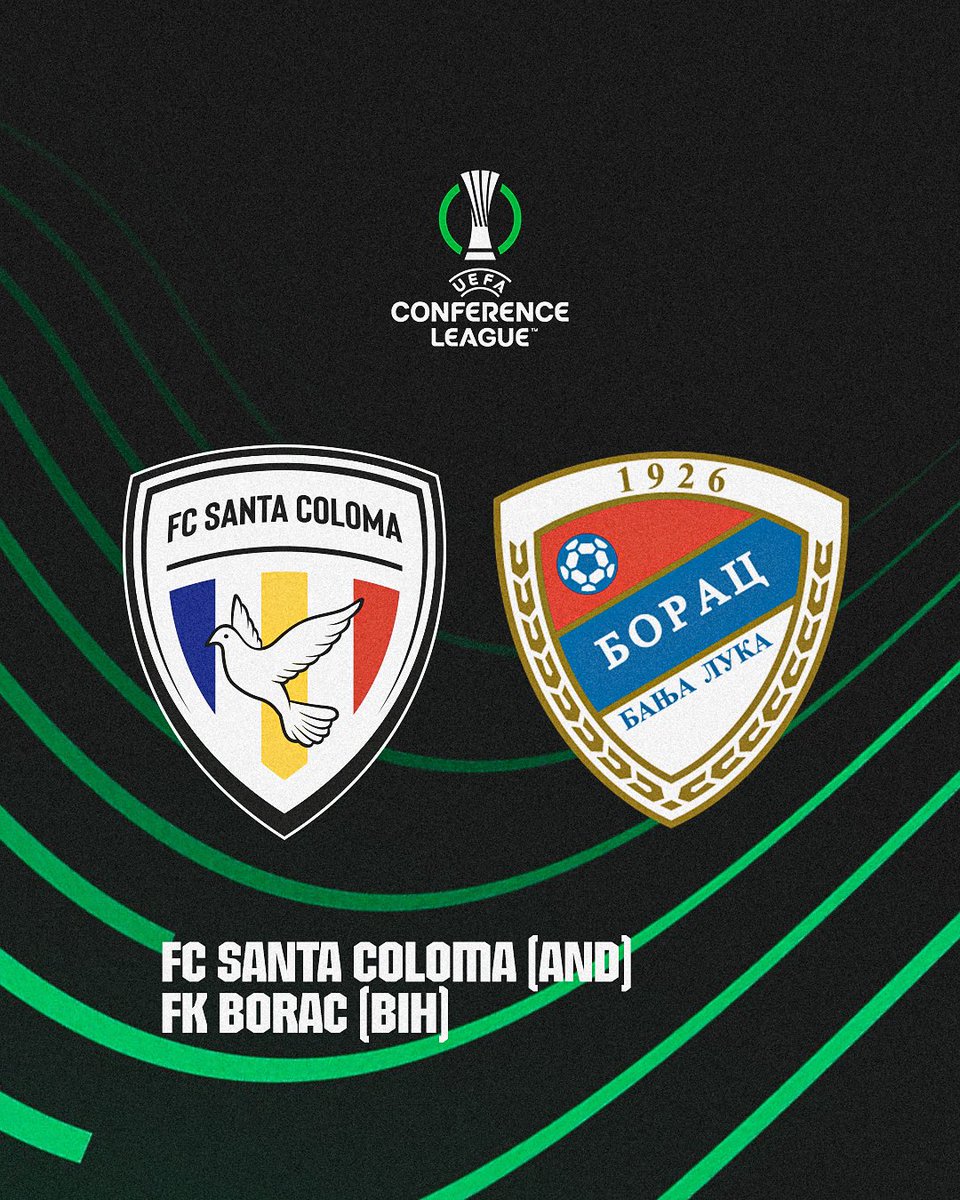 Tenim rival <a href="/fkboracofficial/">FK Borac Banja Luka</a> 💪🏼

Partit d’anada: 10 de juliol
Partit de tornada: 17 de juliol