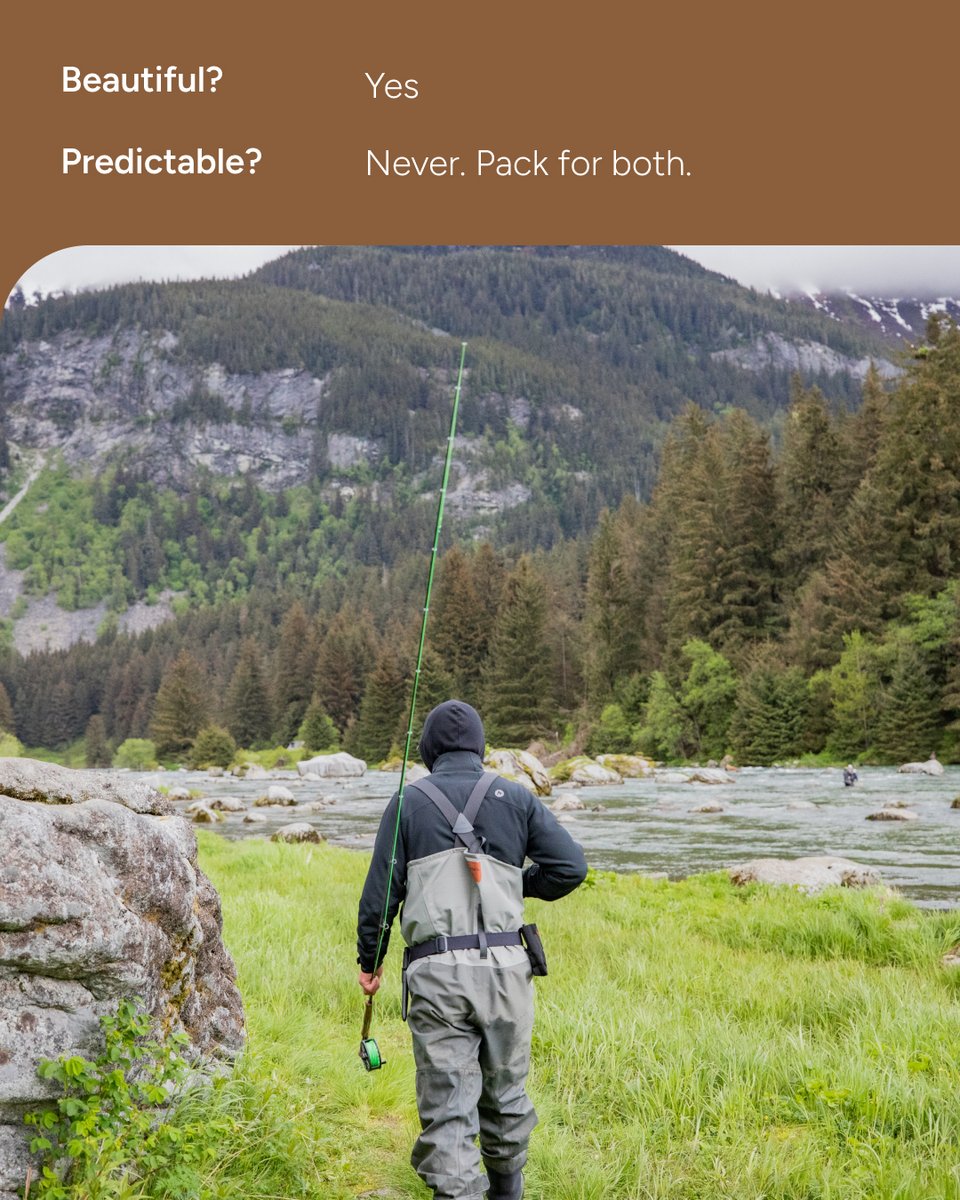 Alaska’s wild beauty is worth the effort. But getting caught off guard can turn your big adventure into a big wake-up call. Don’t forget essentials like extra food, water, first aid and a navigation system. Because nature is beautiful but also unpredictable. Prepare for it all.