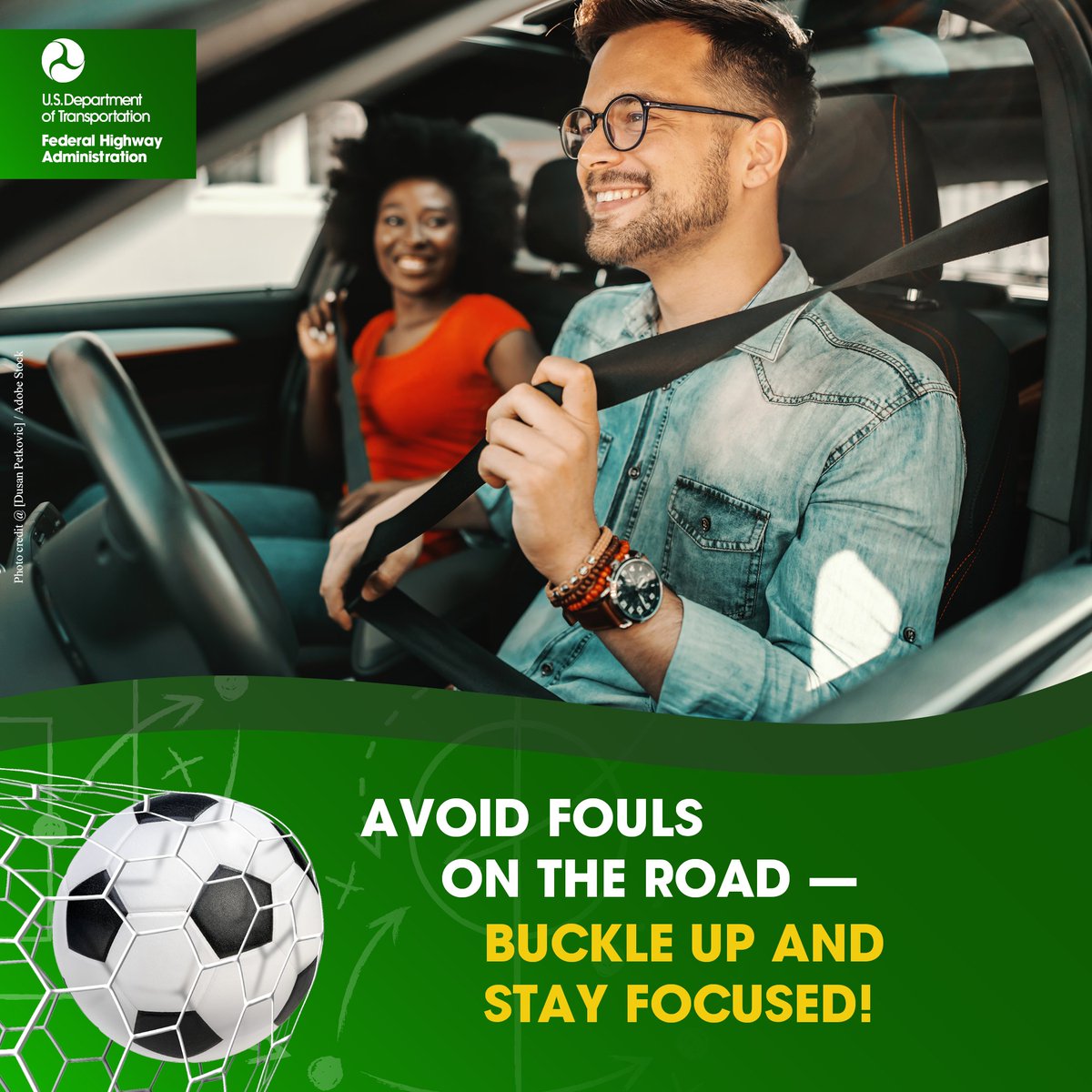 Planning to cheer on your team at the #FIFAClubWorldCup? 
FHWA reminds all travelers to: 
• Plan ahead; 
• Expect increased traffic;
• Allow extra travel time; and
• Prioritize safety on every trip. 
  
Let’s work together to keep everyone safe on the way to and from the