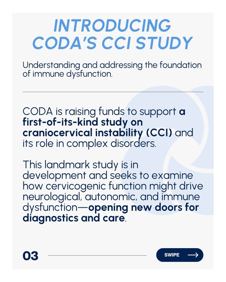 CODA_research's tweet image. Immune dysfunction is a common thread in many complex conditions—yet its role remains poorly understood.
At Complex Disorders Alliance, we’re supporting research that explores how immune pathways contribute to chronic pain, fatigue, and multisystem dysfunction.
💡 By uncovering…