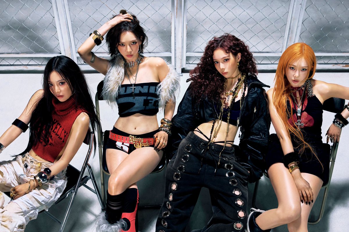 aespa looks ethereal in group teasers to ‘Dirty Work.’ Out June 27th.