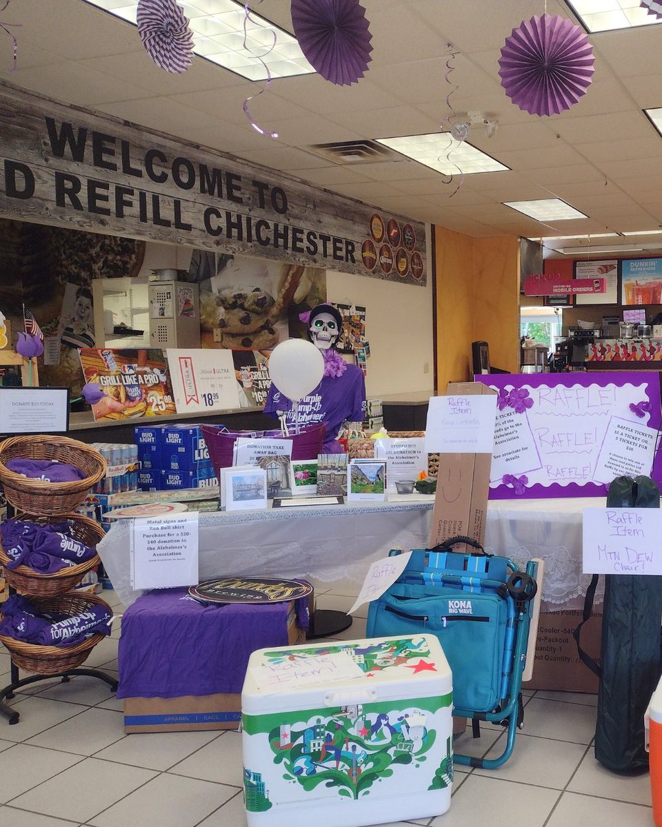 Throughout its decade-long history, Purple Pump Up has raised nearly $1.5 Million for Alzheimer’s care, support, and research. In 2024, the campaign raised nearly $170,000 alone!

Learn more and find a location near you at purplepumpup.org