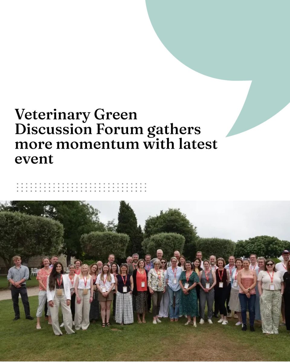 Veterinary Green Discussion Forum gathers more momentum with latest event

 vettimes.com/news/business/…