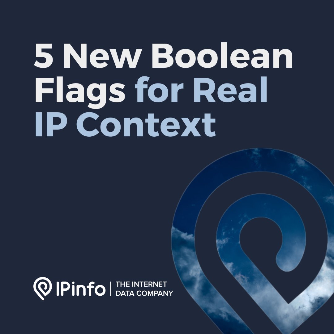 IP geolocation is not enough, you need to know what’s behind the IP.

Here are 5 flags from IPinfo Core that give true context to every lookup 👇

1️⃣ is_anonymous: Instantly Flag VPNs, Proxies, and Tor

This flag tells you if an IP is hiding its true origin. If is_anonymous: