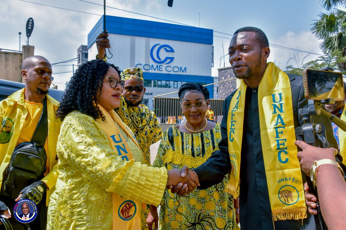 michael_bakemba's tweet photo. #RDC : L'#UNAFEC a célébré son 24Úme anniversaire ce 16 juin 2025 à Kinshasa ! La Présidente nationale du parti, L'honorable Mireille MASANGU BIBI MULOKO a rendu un hommage vibrant à Baba Kyungu wa Kumwanza, tout en esquissant de nouvelles stratégies pour un avenir prometteur. https://t.co/O1zjBzfThL
