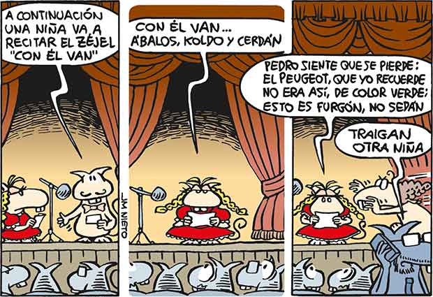 Con él van...