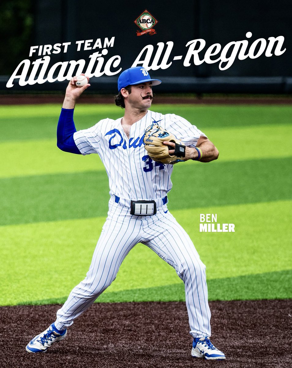 DukeBASE's tweet photo. B-Mill 🤝 All-Region First Team https://t.co/tVJRjKJAfW