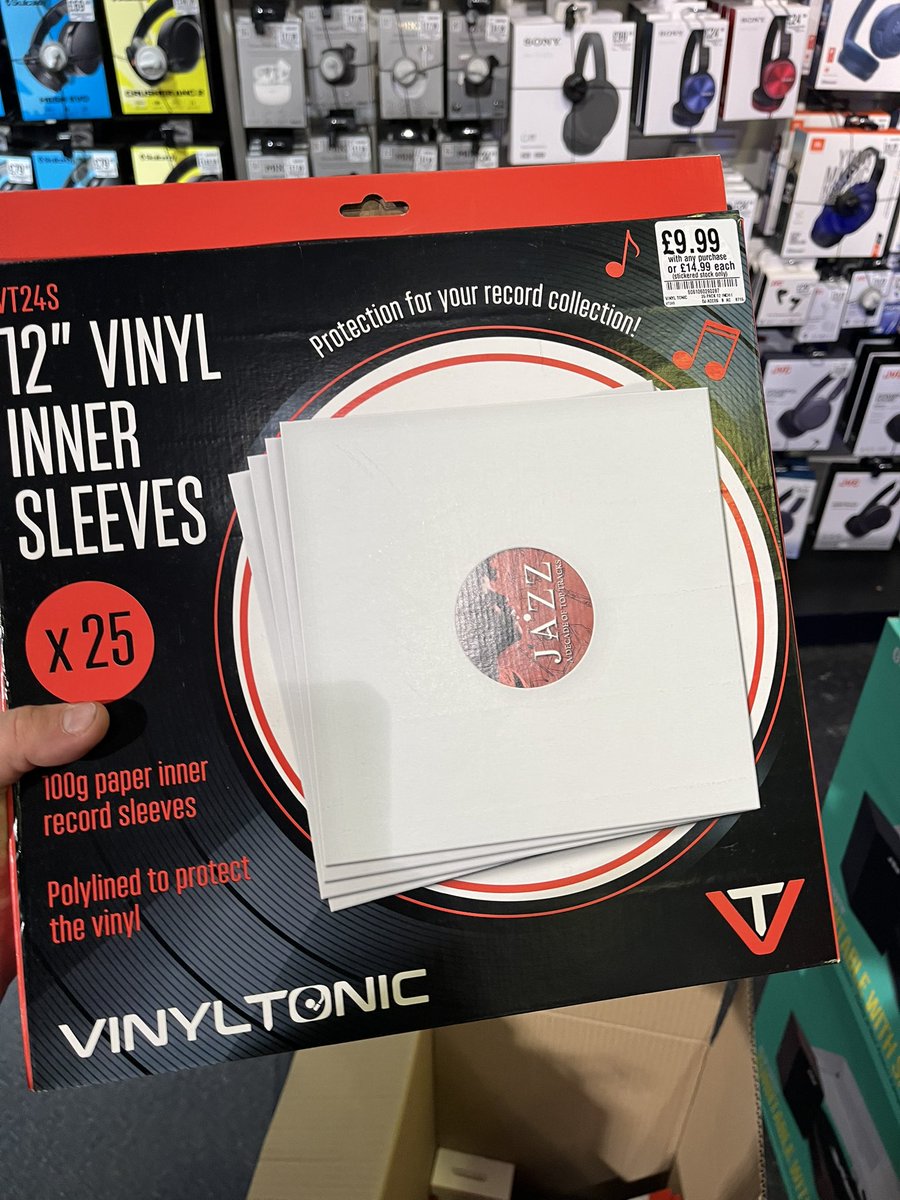 #vinyl fans

You’ve asked countless times but today’s your day

We finally have packs of 12” inner sleeves in store