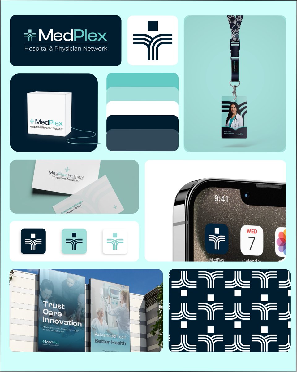 irdkmaham's tweet image. MedPlex came to us with cutting-edge tech but zero brand personality 🏥
The mission: make the brand feel like a place where a doctor, a patient, and an investor all speak the same language.
#GraphicDesign #HealthcareBranding #UserCenteredDesign