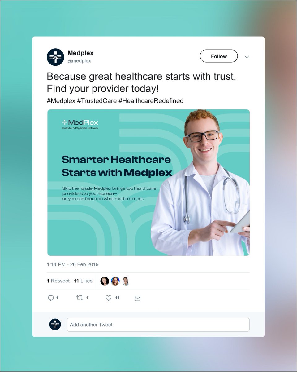 irdkmaham's tweet image. MedPlex came to us with cutting-edge tech but zero brand personality 🏥
The mission: make the brand feel like a place where a doctor, a patient, and an investor all speak the same language.
#GraphicDesign #HealthcareBranding #UserCenteredDesign