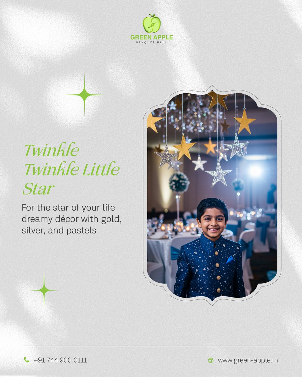 GA_BanquetHall's tweet photo. Turning ONE is FUN! From magical themes to picture-perfect decor, we make your little one’s first birthday a moment to cherish forever.💖👶

📍Host it at Green Apple Banquet Hall – where every detail is wrapped in love and laughter! 💚
.
#FirstBirthdayMagic #GreenAppleBanquetHall https://t.co/qxWdHGUw0z