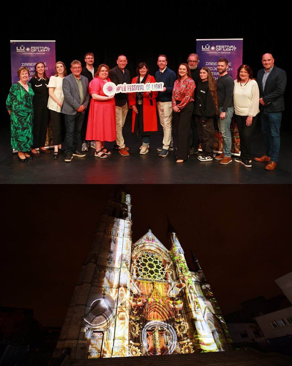 @LoveDrogheda (@love_drogheda) on Twitter photo #LoveDrogheda was proud to attend the launch of the 2025 <a href="/LuFestival/">Lú Festival of Light</a> of Light! ✨
Join us in Drogheda from 24–27 Oct for an spectacular celebration of myth, music & magic.
Full details: lufestivaloflight.com
<a href="/_visualspectrum/">Visual Spectrum Studios</a> <a href="/louthcoco/">Louth County Council</a> <a href="/meathcoco/">Meath County Council</a> <a href="/Failte_Ireland/">Fáilte Ireland</a> #LoveDrogheda was proud to attend the launch of the 2025 <a href="/LuFestival/">Lú Festival of Light</a> of Light! ✨
Join us in Drogheda from 24–27 Oct for an spectacular celebration of myth, music & magic.
Full details: lufestivaloflight.com
<a href="/_visualspectrum/">Visual Spectrum Studios</a> <a href="/louthcoco/">Louth County Council</a> <a href="/meathcoco/">Meath County Council</a> <a href="/Failte_Ireland/">Fáilte Ireland</a>
