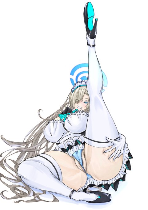 💙🩵
#メイドさんからしか得られない栄養があるので見た人も貼る 