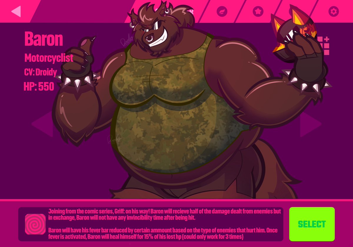 Dueldroid_5007's tweet photo. Guys… I think I downloaded the wrong version of muse dash, who is this new character??!?!😨😨😨

#griffonhisway 

#furry #furryart #furryartwork #ocart #OC #furryoc #furryartist #furries #wolffurry #wolf #bara https://t.co/Qs1iEd2X3h
