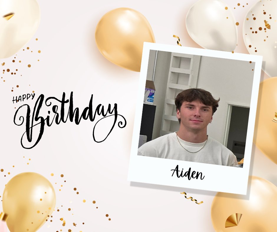 variablespeeds's tweet photo. Happy Birthday to Aiden Today we’re celebrating the one who keeps our warehouse running like a well-oiled machine From organizing chaos to making sure everything’s where it needs to be Wishing you a day filled with good vibes great food &amp; all the things that make you smile https://t.co/ymvunvzfTR
