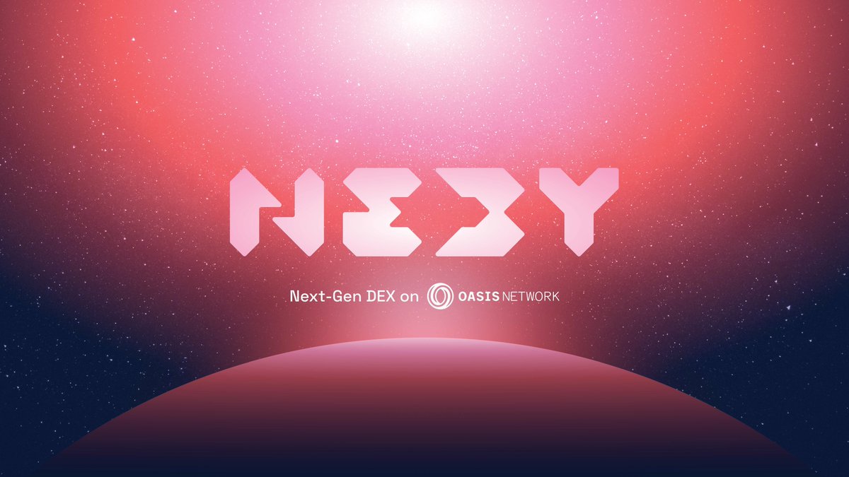 feebs54's tweet photo. Unlock huge DeFi rewards with @NebyExchange
A cutting-edge DEX on Oasis
Network, NEBY offers smooth, safe
trading with ClAMM tech, flexible
rewards, and 100% protocol fees
for stakers . Stake $ROSE and join
the adventure
#NEBY https://t.co/jufRVmkrDy