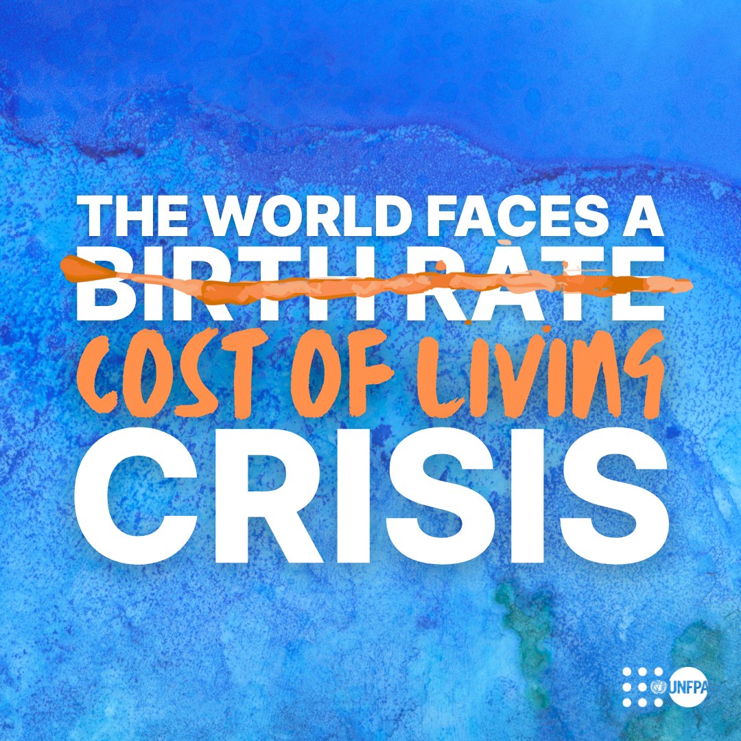 🛑 #TheRealFertilityCrisis is that many of us can’t afford to have children 🛑

Even if we want to.

Let <a href="/UNFPA/">UNFPA</a> —the <a href="/UN/">United Nations</a>  sexual and reproductive health agency—describe what needs to change: unf.pa/rfc