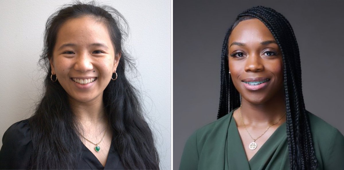 We're excited to announce that #UNCPharmacy graduate students Emily Joe and Ashley Merriweather have each received a Graduate Research Fellowship from the National Science Foundation! 
Learn more: hubs.ly/Q03sqqg50