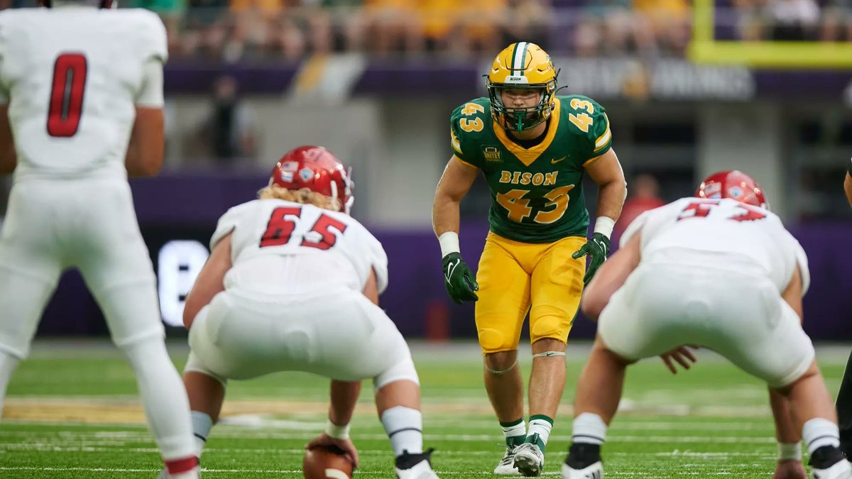 FCS 2025 ALL-AMERICA TEAMS
1ST TEAM OFFENSE
QB Derek Robertson/Monmouth
RB Jamar Curtis/Sacramento State
RB Eli Gilman/Montana
WR Jalen Walthall/Incarnate Word
WR Bryce Lance/North Dakota State
TE Winston Williams/UC Davis
OL Delby Lemieux/Dartmouth
OL Trent Fraley/North Dakota