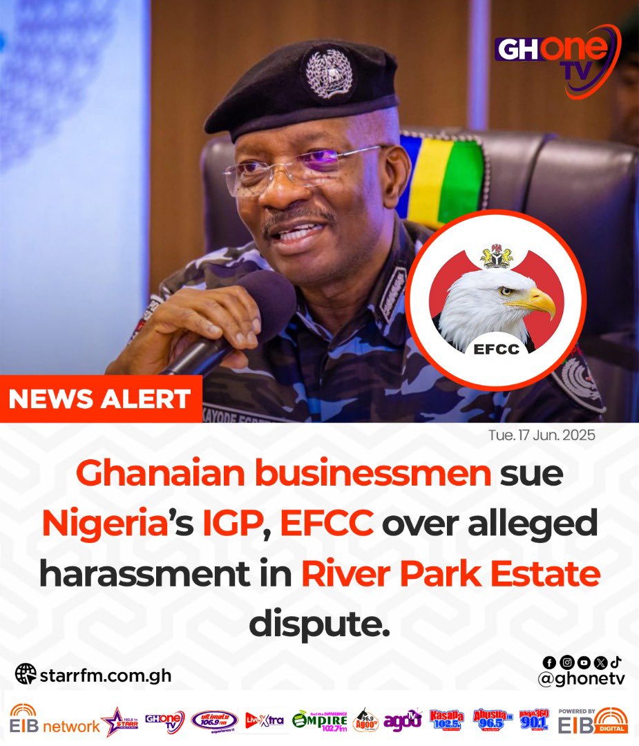 Ghanaian businessmen sue Nigeria’s IGP.