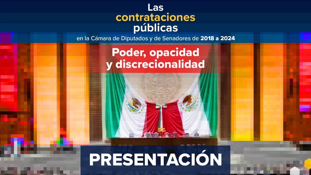 Mexicanos Contra la Corrupción (@mxvscorrupcion) on Twitter photo 🔴 ¡Conéctate a la transmisión en vivo! La opacidad en las compras públicas también está en el Congreso. En MCCI analizamos miles de contratos entre 2018 y 2024 y los vicios se repiten. <a href="/amparocasar/">Ma. Amparo Casar</a>, <a href="/leonugo/">Leonardo Núñez González</a> y Mauricio Merino nos acompañan.
📲Sigue nuestro live: 🔴 ¡Conéctate a la transmisión en vivo! La opacidad en las compras públicas también está en el Congreso. En MCCI analizamos miles de contratos entre 2018 y 2024 y los vicios se repiten. <a href="/amparocasar/">Ma. Amparo Casar</a>, <a href="/leonugo/">Leonardo Núñez González</a> y Mauricio Merino nos acompañan.
📲Sigue nuestro live: