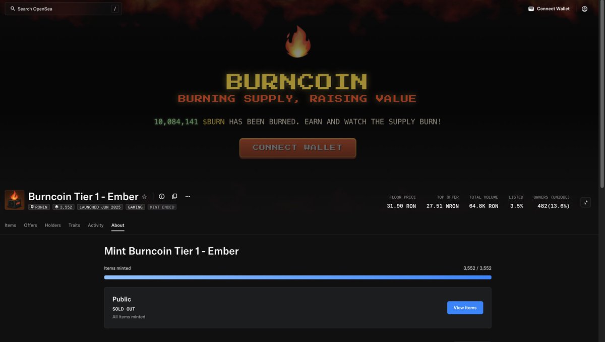 Burncoin tweet media