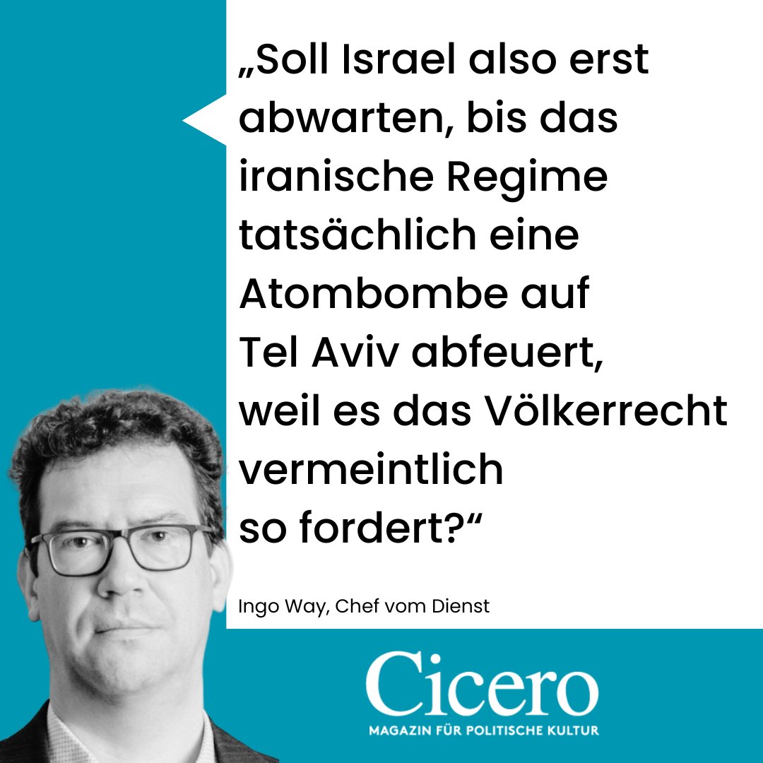 Hier geht's zum Artikel von <a href="/Ingoway/">Ingo Way</a>: tinyurl.com/22jfv5ng. #Israel #Iran