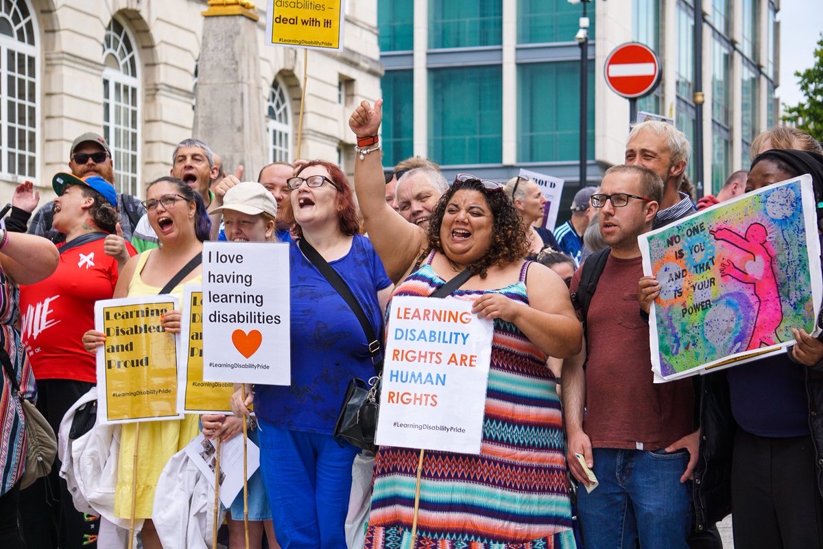 AspireCBS's tweet image. What a day! The Learning Disability Pride March by @ConnectintNorth lit up Leeds for #LeedsLDWeek!

Under the theme “Do You See Me?”, we marched with pride, power &amp;amp; purpose.

Yes, the city saw us! And we’re not done yet as we continue to celebrate 🎉

#DoYouSeeMe #DisabilityPride