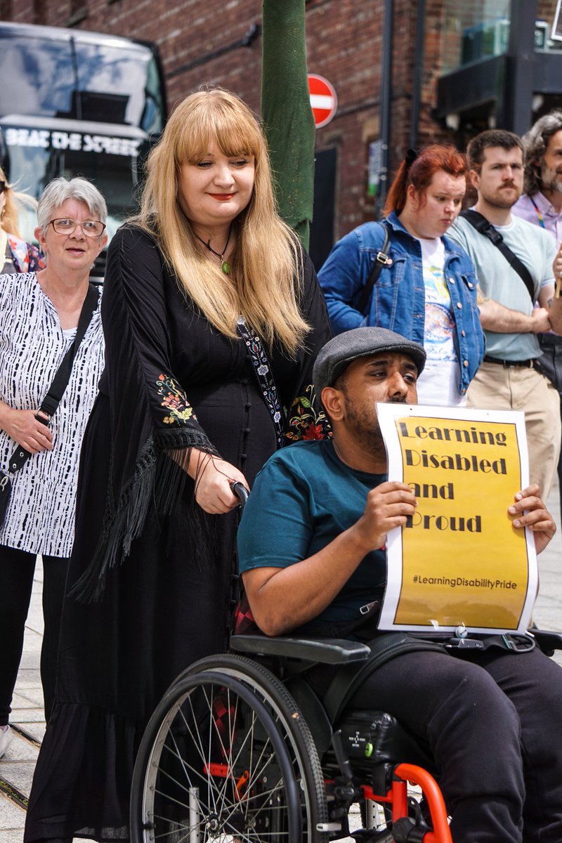 AspireCBS's tweet image. What a day! The Learning Disability Pride March by @ConnectintNorth lit up Leeds for #LeedsLDWeek!

Under the theme “Do You See Me?”, we marched with pride, power &amp;amp; purpose.

Yes, the city saw us! And we’re not done yet as we continue to celebrate 🎉

#DoYouSeeMe #DisabilityPride