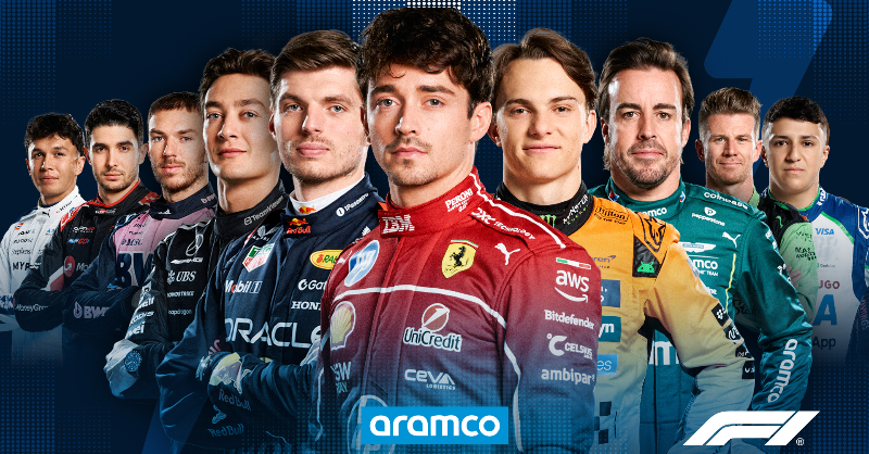 F1's tweet photo. ⚡️ @aramco Power Rankings ⚡️

See how our panel scored the drivers in Montreal 🇨🇦

#F1 #CanadianGP | Tap 👇 to read