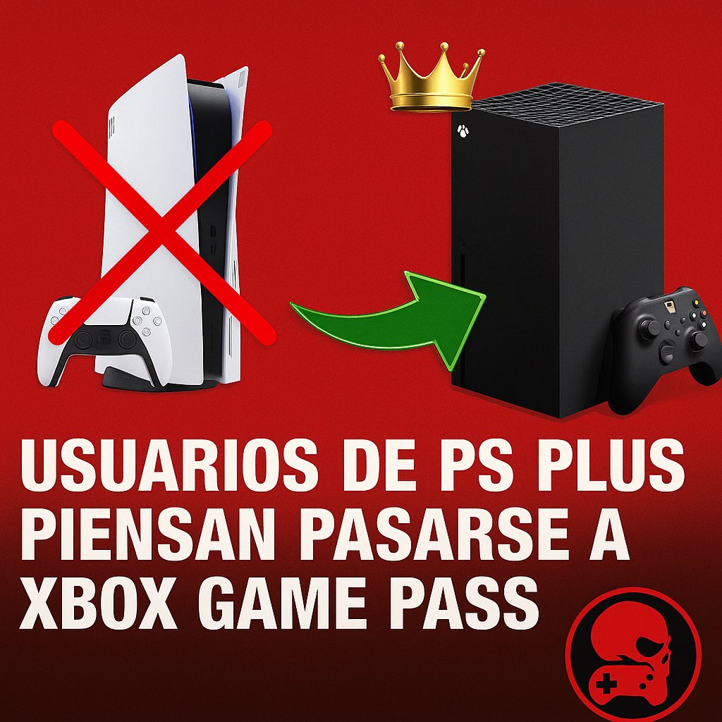 foro_tw's tweet photo. 💥 PS Plus decepciona (otra vez)
La oferta de junio ha sido tan floja que muchos ya hablan de cancelar su suscripción 😤

🎮 ¿Lo más loco? Varios usuarios están pensando en pasarse a Xbox solo por Game Pass 💚

¿Tú qué harías?

#PSPlus #GamePass #XboxGamePass #PlayStation #Xbox https://t.co/7LWAVDWhiJ