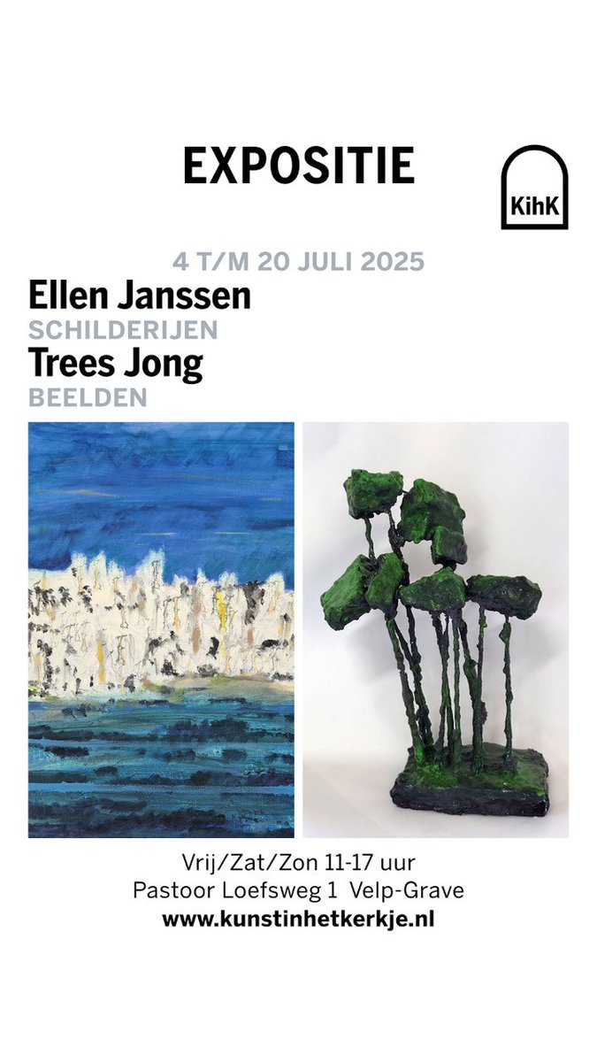 Kunst in het Kerkje (@kihkgrave) on Twitter photo 